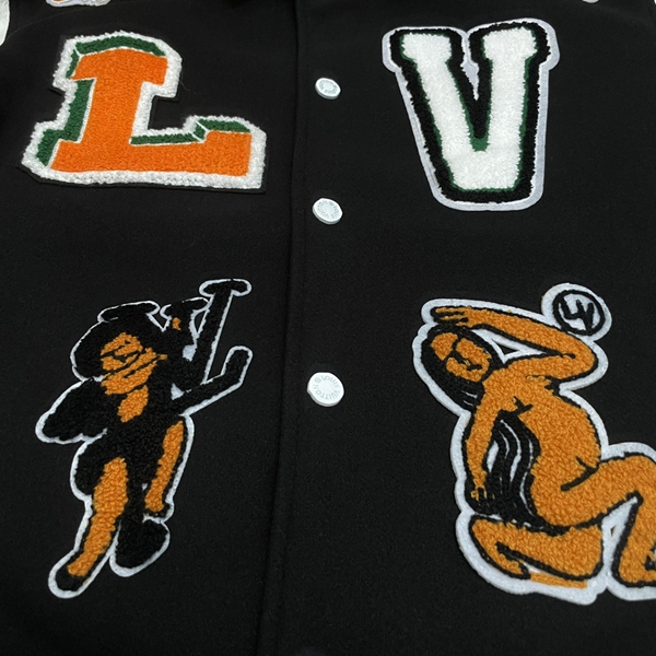 ブランドジャケット素材ディテール